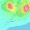 Biking topographic map, elevation, terrain
