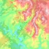 Villar del Humo topographic map, elevation, terrain