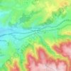 Le Chambon-Feugerolles topographic map, elevation, terrain