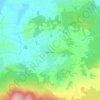 Concoret topographic map, elevation, terrain
