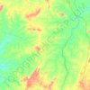 Mutunópolis topographic map, elevation, terrain