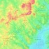 Uxeau topographic map, elevation, terrain