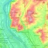 Efringen-Kirchen topographic map, elevation, terrain