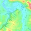 Gabat topographic map, elevation, terrain
