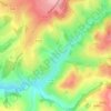 Boyer topographic map, elevation, terrain