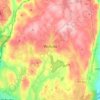 Wolcott topographic map, elevation, terrain