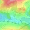 Klabava topographic map, elevation, terrain