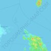 Itaparica topographic map, elevation, terrain