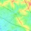 Kaaster topographic map, elevation, terrain