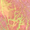 Thompson-Nicola Regional District topographic map, elevation, terrain