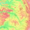 Marna topographic map, elevation, terrain
