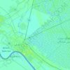 Bahmanshir-e Shomali Rural District topographic map, elevation, terrain