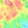 Mont Vernon topographic map, elevation, terrain