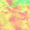 East Azerbaijan Province topographic map, elevation, terrain