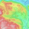Konnerud topographic map, elevation, terrain