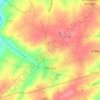 Marigny topographic map, elevation, terrain