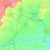 Surry County topographic map, elevation, terrain