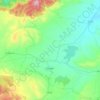 Timgad topographic map, elevation, terrain