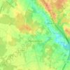 Villars-en-Pons topographic map, elevation, terrain