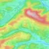 Saig topographic map, elevation, terrain