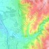 Saint-Galmier topographic map, elevation, terrain