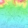 Niavaran topographic map, elevation, terrain