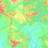 Anandpur topographic map, elevation, terrain