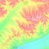 河北乡 topographic map, elevation, terrain