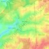 Dourlers topographic map, elevation, terrain