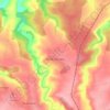 Goliam Porovets topographic map, elevation, terrain