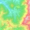 Tréminis topographic map, elevation, terrain