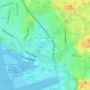 Banksmeadow topographic map, elevation, terrain