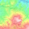 Daïra Mila topographic map, elevation, terrain