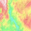 Teviot Valley Community topographic map, elevation, terrain