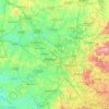 Região Metropolitana de Campinas topographic map, elevation, terrain