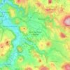 Saint-Germain-Laprade topographic map, elevation, terrain