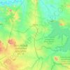 Ngong topographic map, elevation, terrain