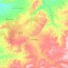 Mendes topographic map, elevation, terrain