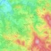 Malonty topographic map, elevation, terrain