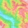 Introbio topographic map, elevation, terrain