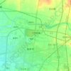 Shuyuan topographic map, elevation, terrain