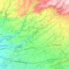 Tambor topographic map, elevation, terrain