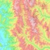Rio Huancabamba topographic map, elevation, terrain