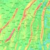 Bishan District topographic map, elevation, terrain