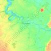 La Grimaudière topographic map, elevation, terrain