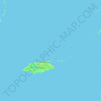 New Providence topographic map, elevation, terrain