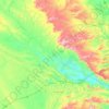 Duruma topographic map, elevation, terrain