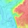 Hedsor topographic map, elevation, terrain