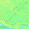 Garkha topographic map, elevation, terrain