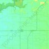 Strathmerton topographic map, elevation, terrain
